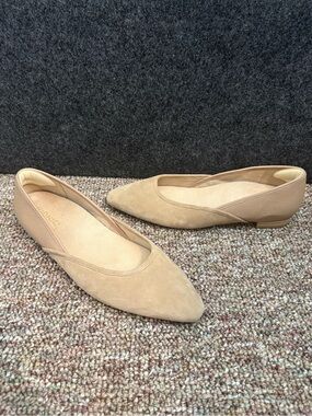 VIONIC Gracia Ballet Flat Size 12 Color Desert Sand Waxed